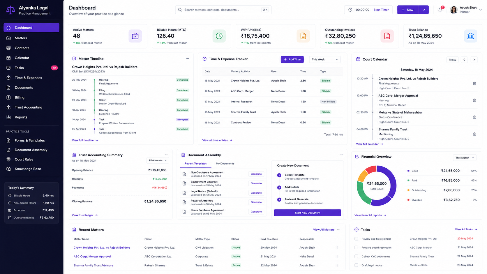 LexDesk Overview