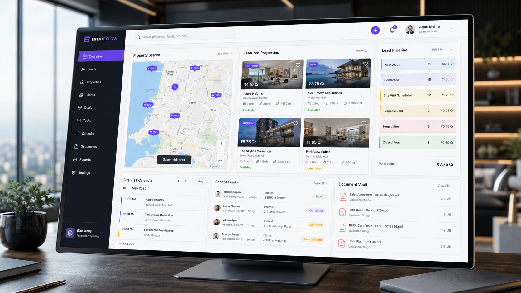 PropTrack CRM Overview