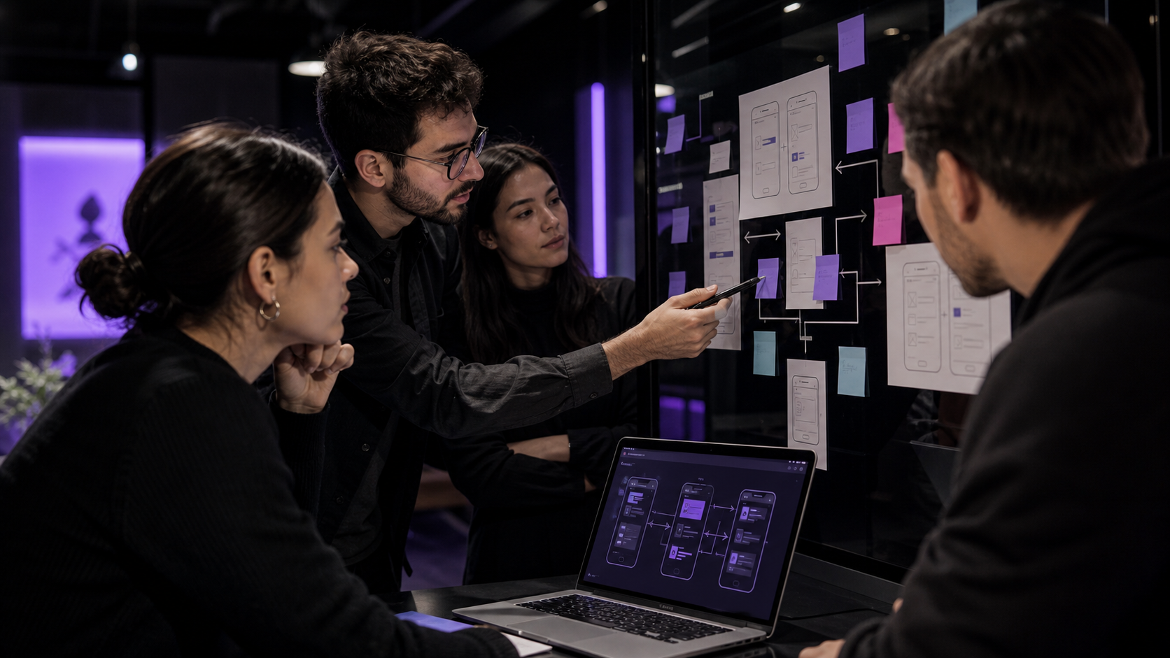 Team strategy session